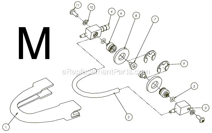 Page L Diagram and Parts List for BX-4  MK Diamond Concrete Saw